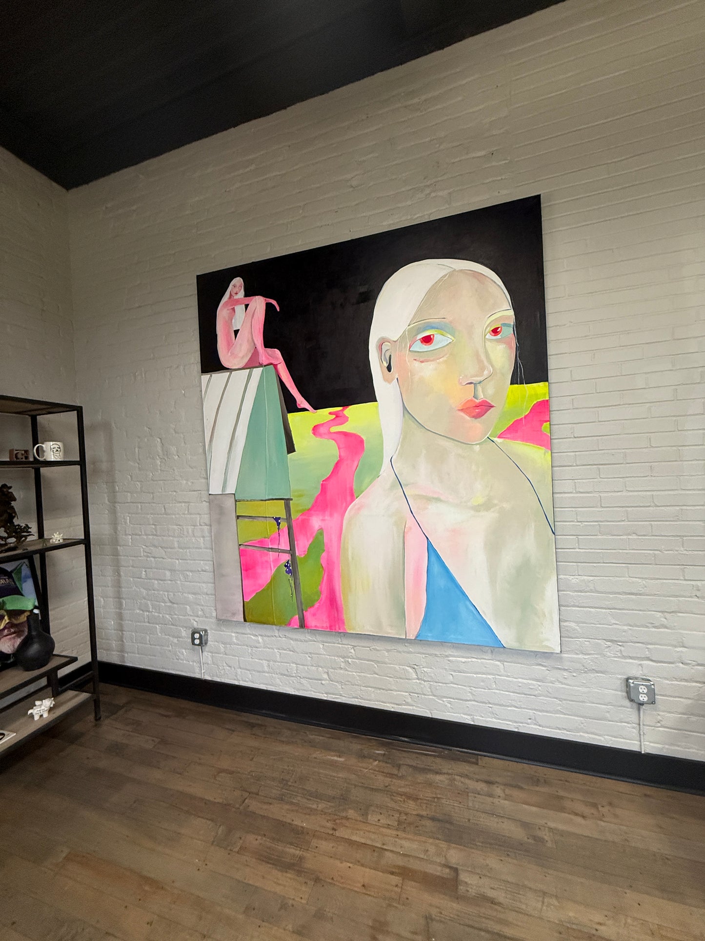 Where Did The Sun Go?, 70x78"