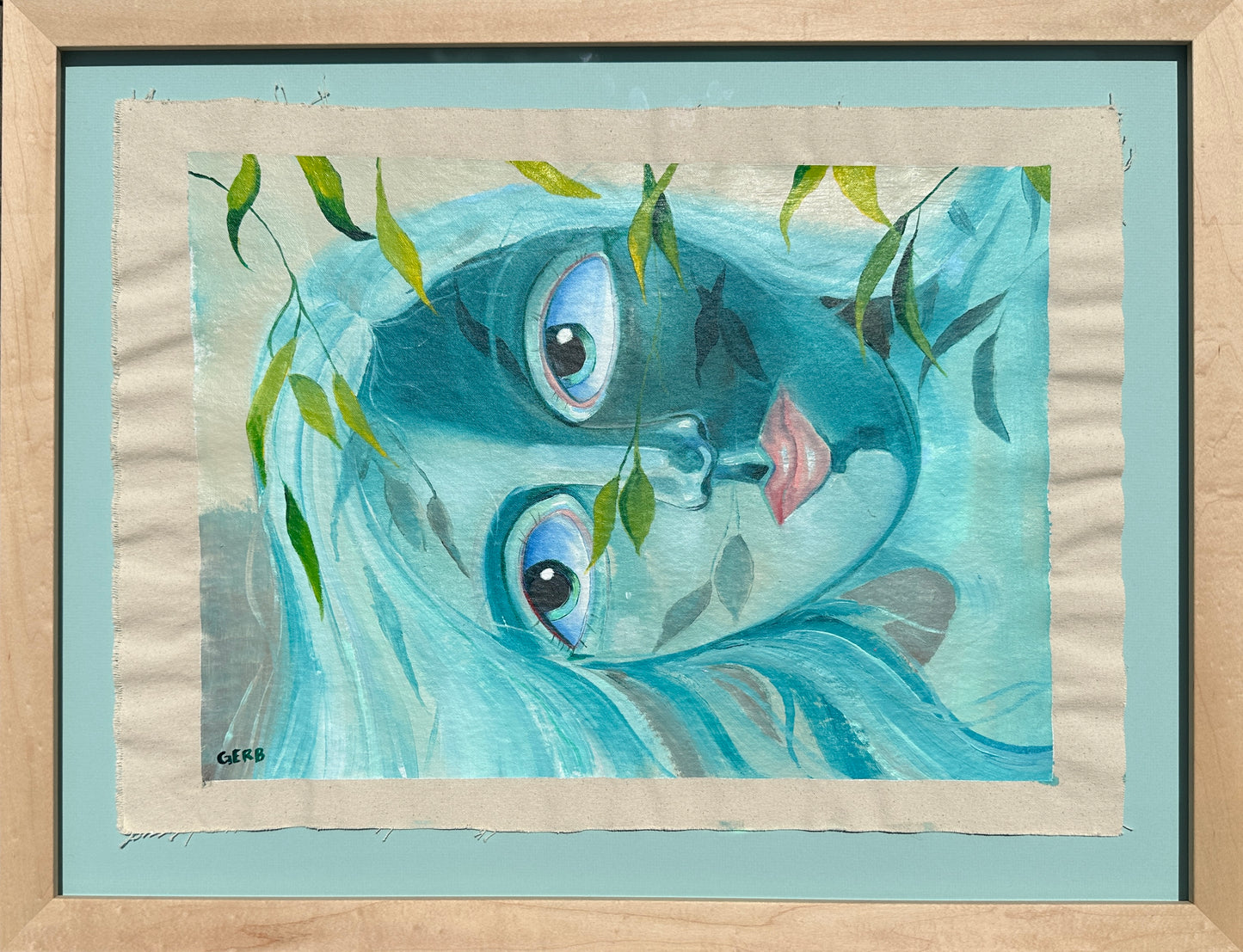 Under Jasmine, 22.5x29"