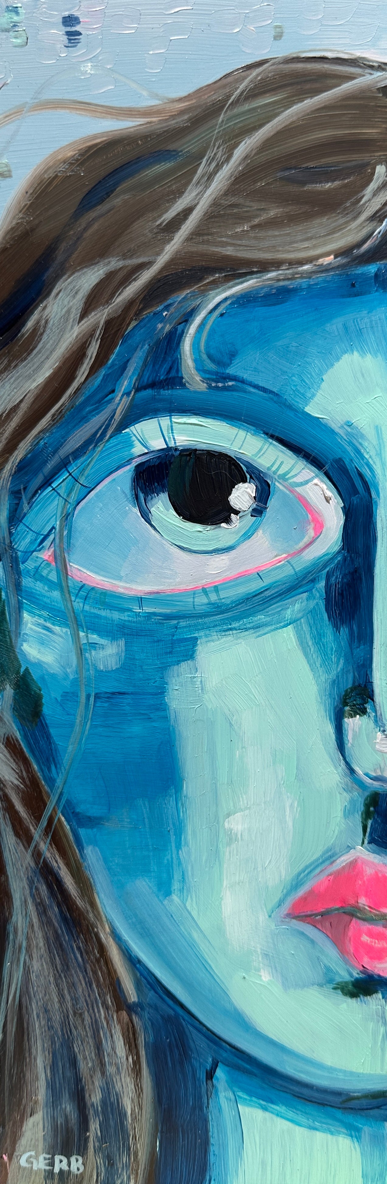 Blue Eye, 4x12"