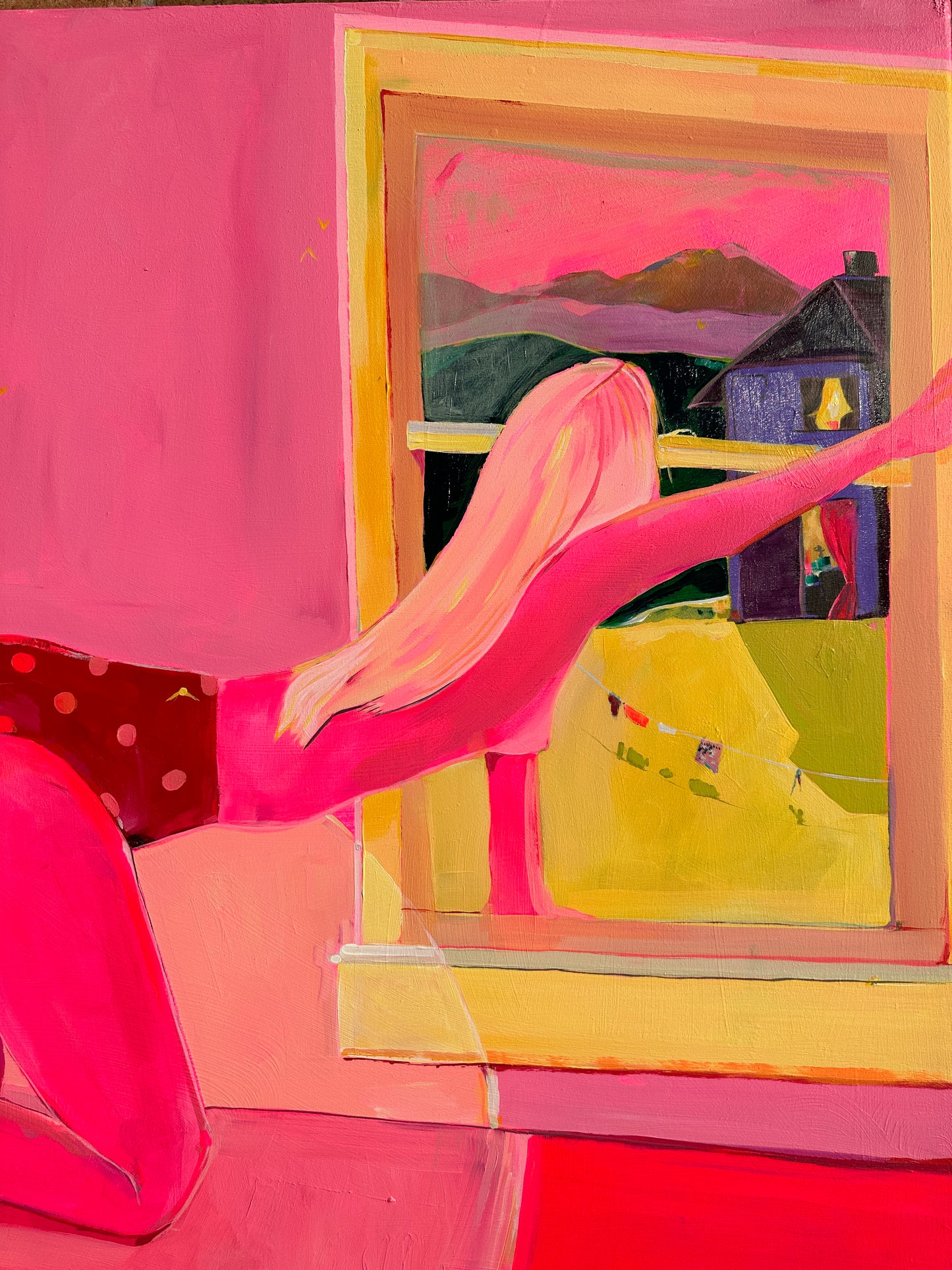 The Sleepover, 48x60"
