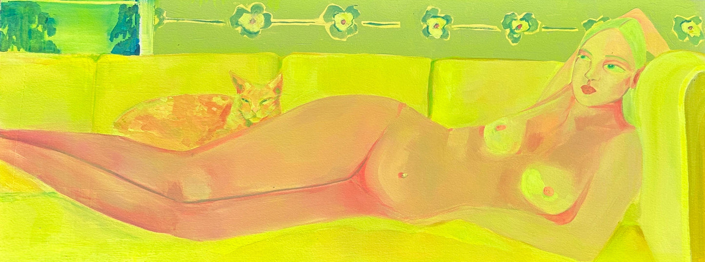 Yellow Memory, 17x41"