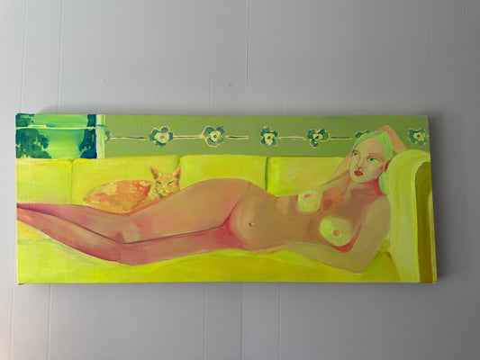 Yellow Memory, 17x41"