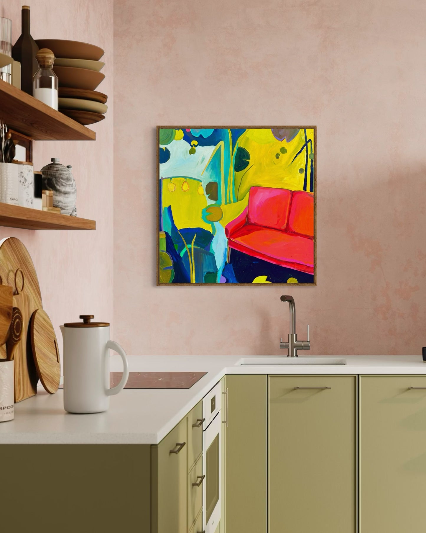 The Pond & The Pink Couch