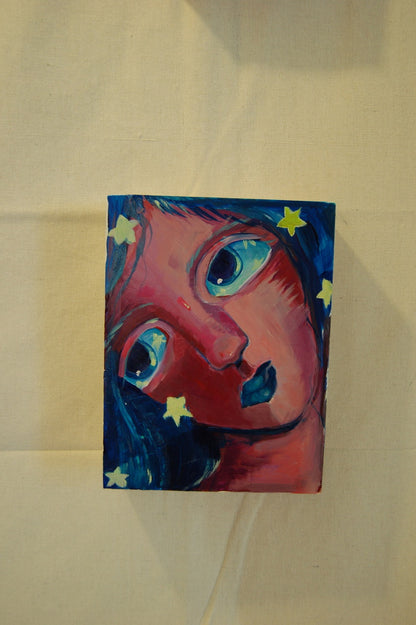 Little Star: Acrylic on Panel