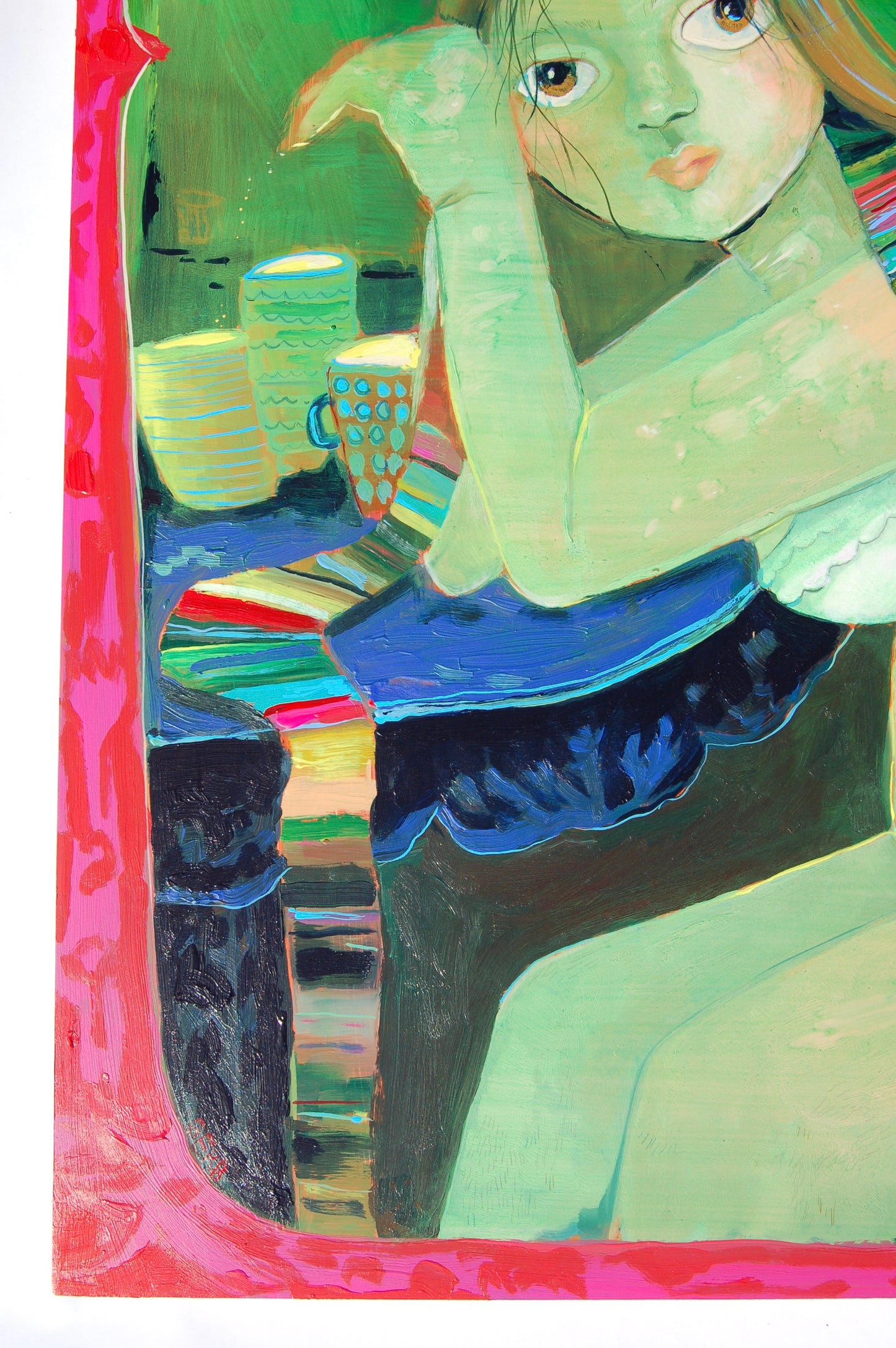 Tea Party For One, 36x36"