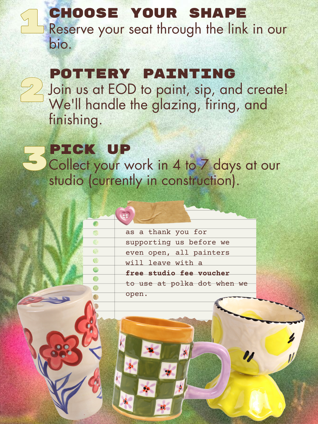 Pottery Painting @ EOD