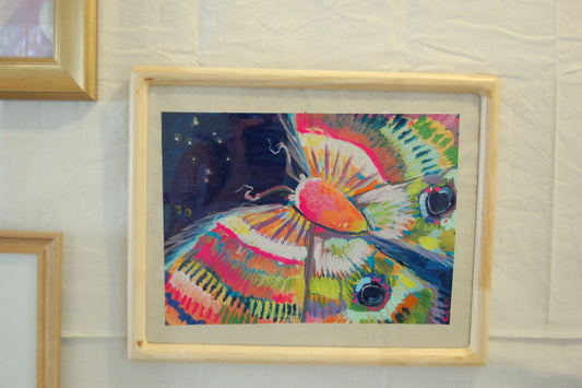 Night Moth: Framed Original