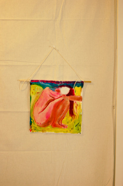 Hanging Original: Sitting Girl