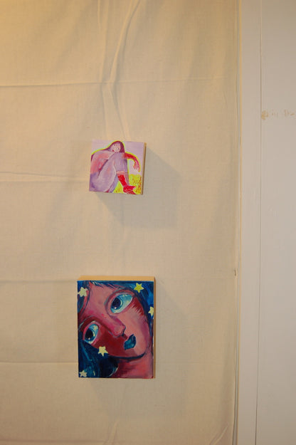 Little Star: Acrylic on Panel