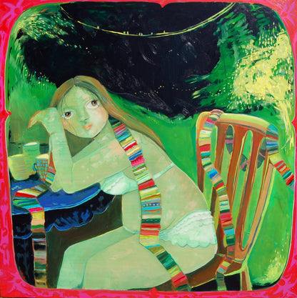 Tea Party For One, 36x36"