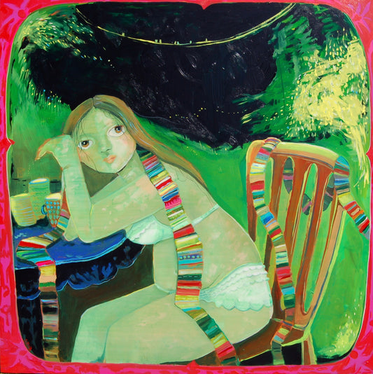 Tea Party For One, 36x36"