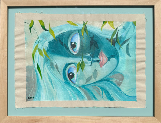 Under Jasmine, 22.5x29"