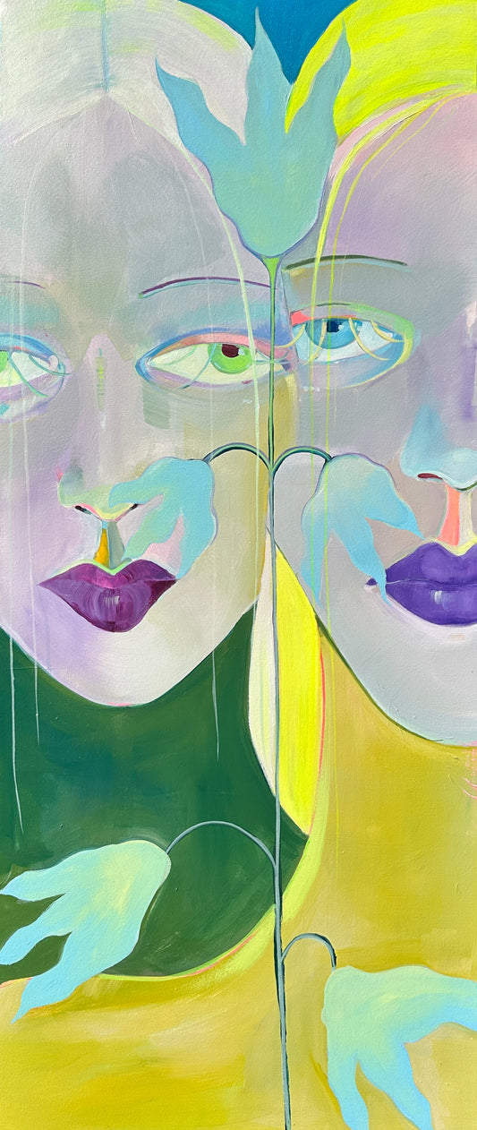 The Opal Twins, 22x50"