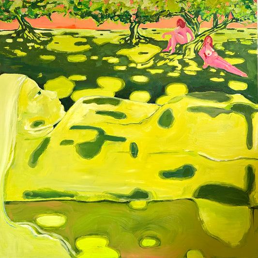 Under The Shadows, 36x36"