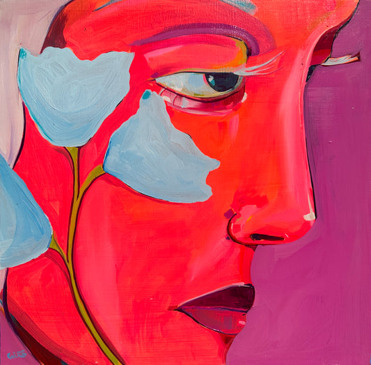 Honey Moon, 24x24"