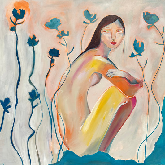 To Be Alone, 60x60"