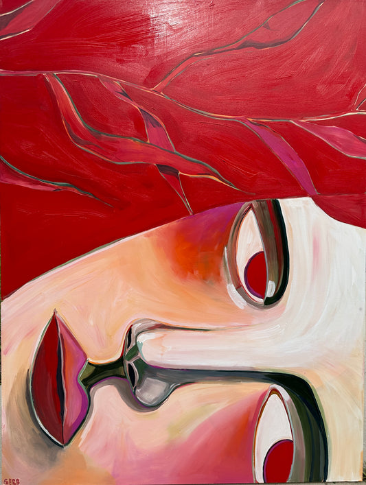 Womanhood, 36x48"