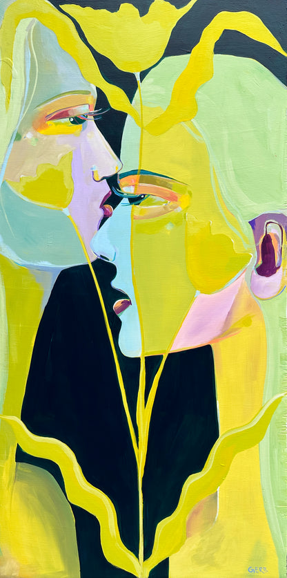 The Garden That Never Sleeps, 24x48"