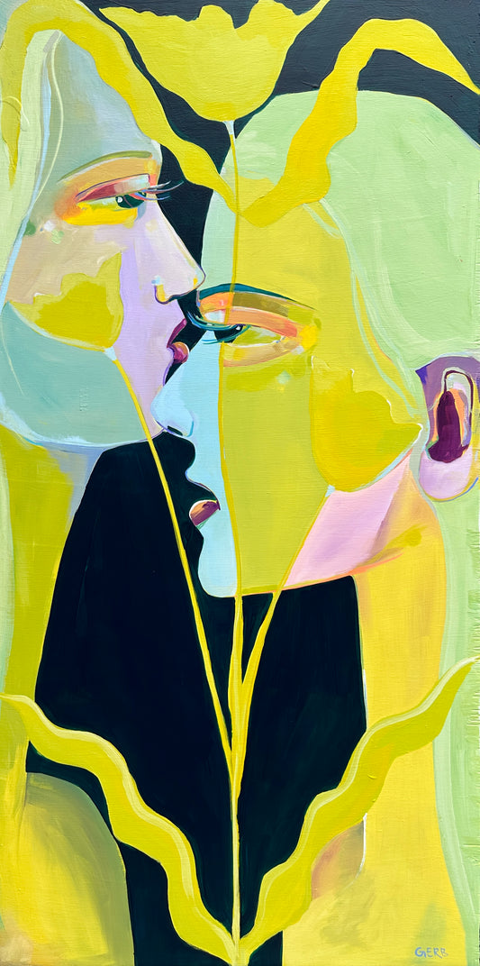 The Garden That Never Sleeps, 24x48"