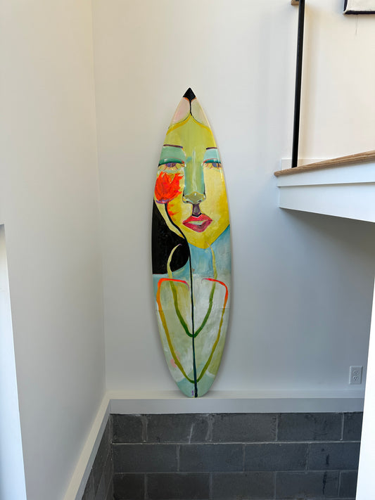 Moth to a Flame, 68x18"