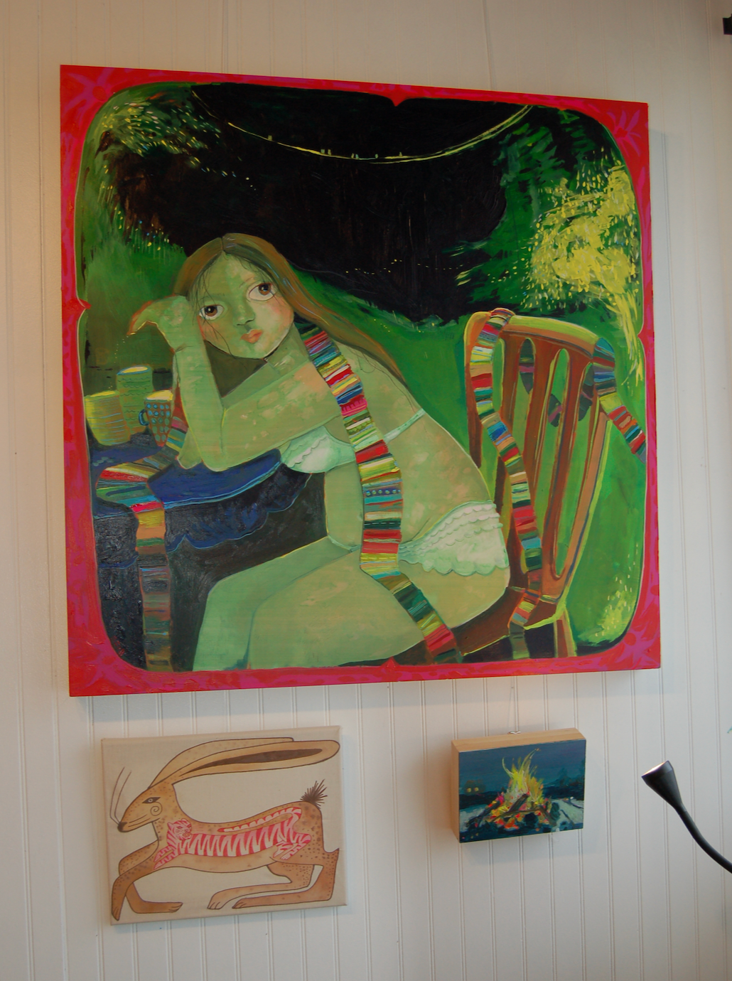 Tea Party For One, 36x36"